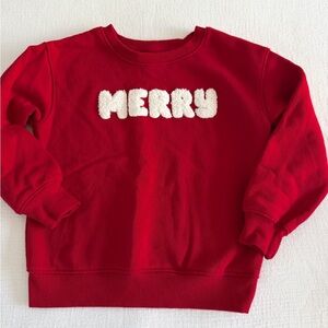 Cat & jack Merry sweatshirt